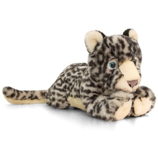 Snow Leopard de plus 33 cm Keel Toys