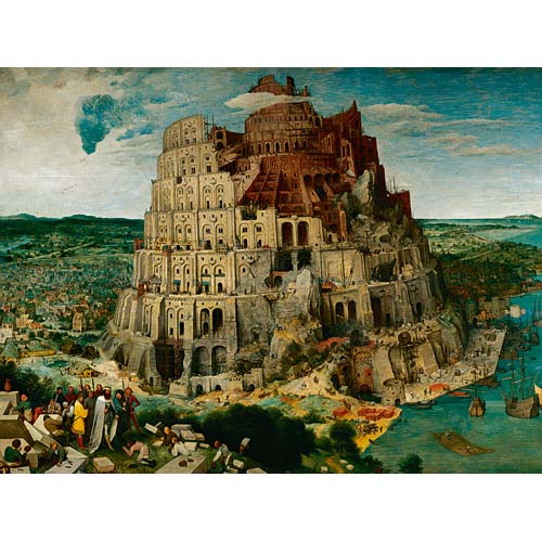 PUZZLE BRUEGEL THE ELDER - TURNUL BABEL, 5000 PIESE