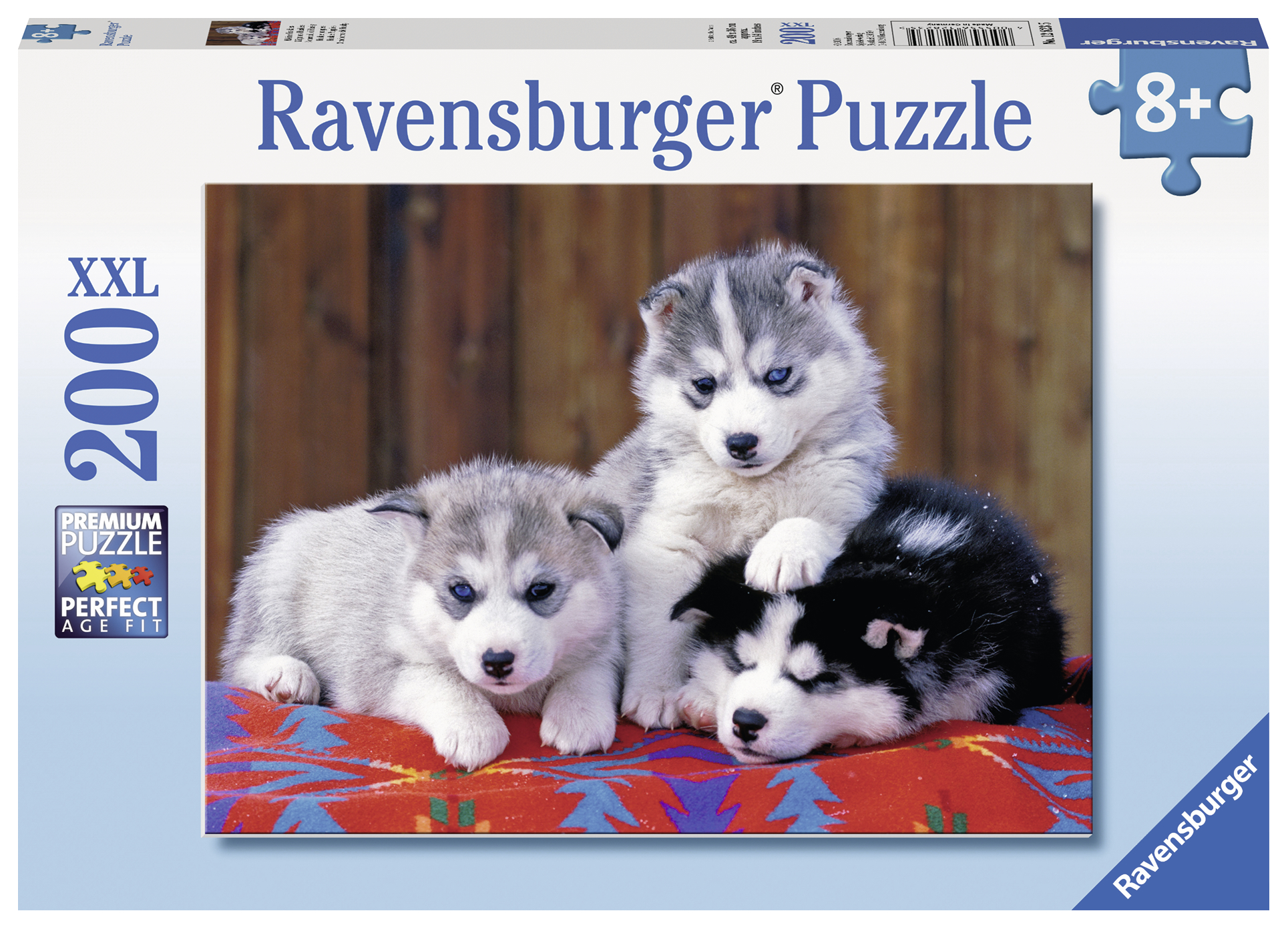 Puzzle Pui de Huskie, 200 piese