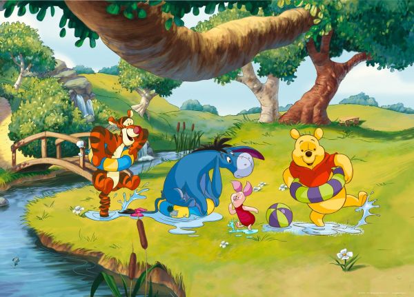 Fototapet Disney Winnie La Balaceala - 160 x 115 cm