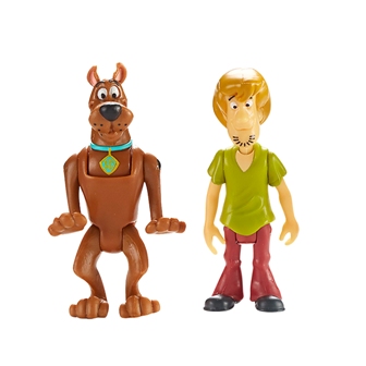 Set 2 figurine 7 cm Scooby Doo si Shaggy