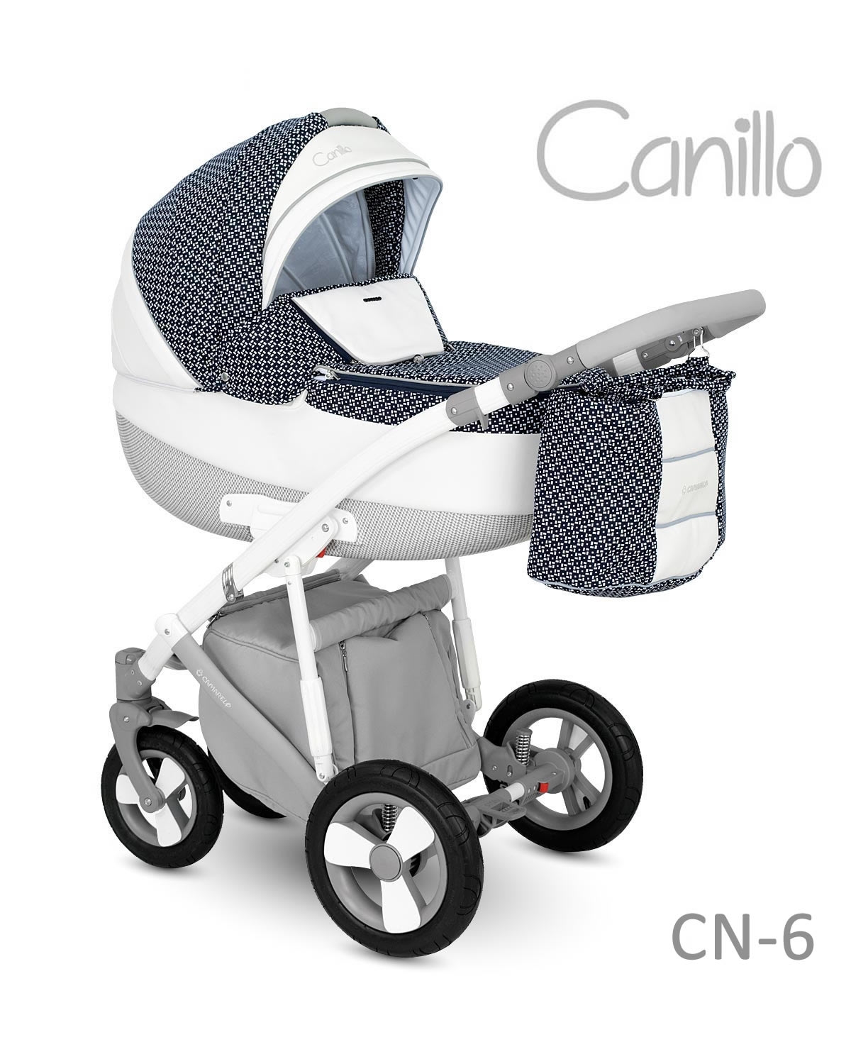 Carucior copii 2 in 1 CANILLO 2017 CAMARELO COLOR CN-6