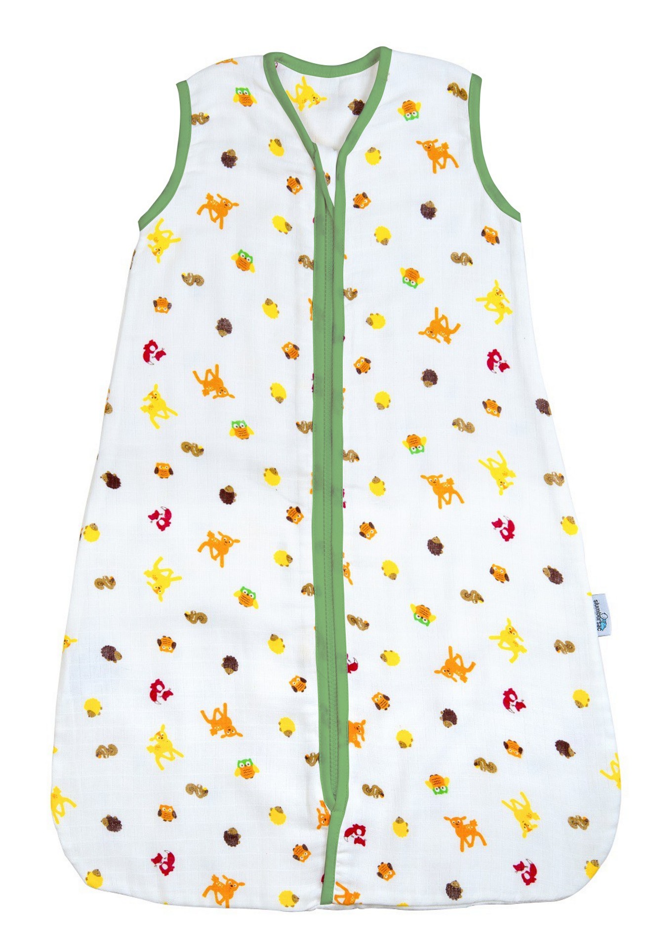 Sac de dormit pentru vara din muselina Forest Friends 18-36 luni 0.5 Tog