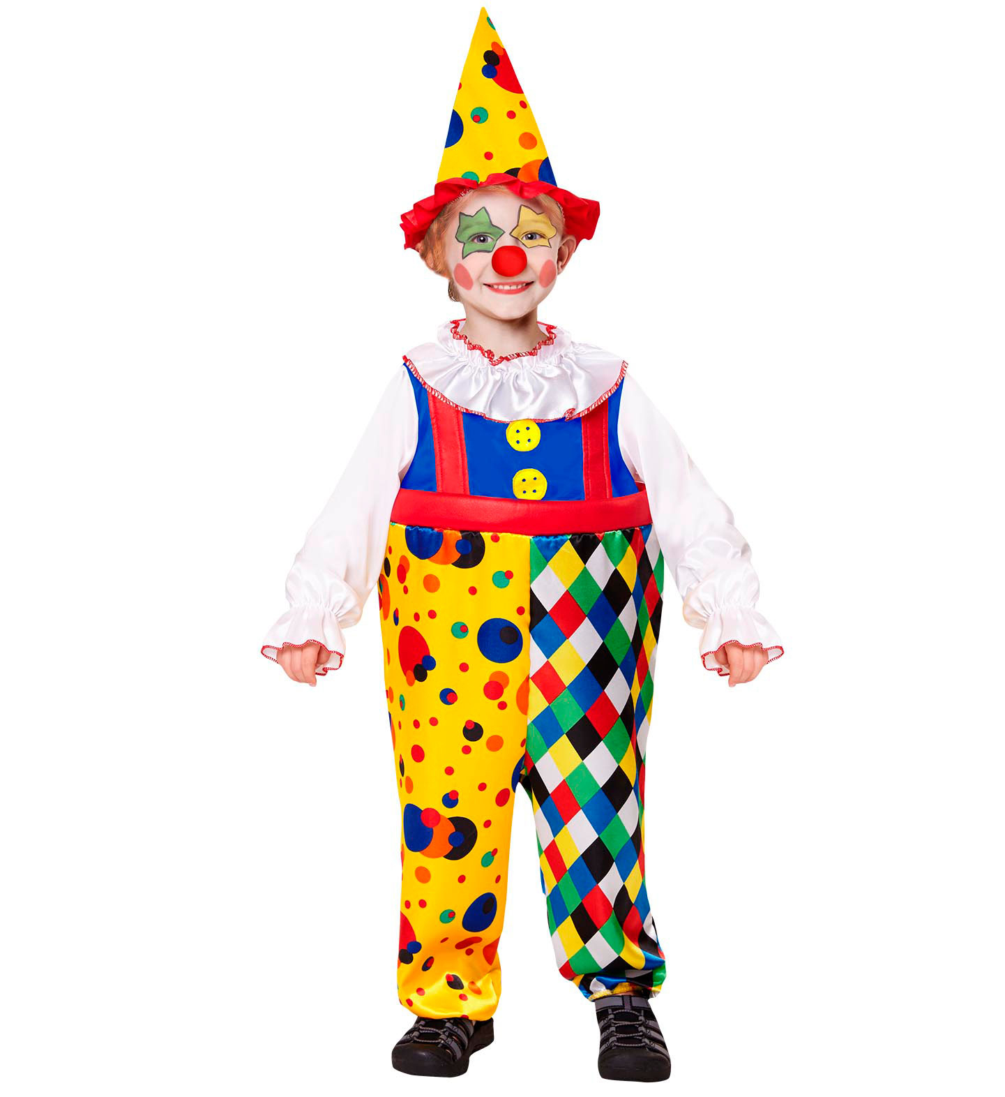 Costum clown baiat 2-3 ani sau 4-5 ani