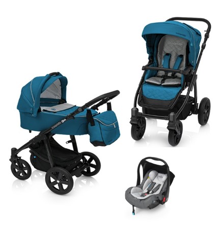 Baby Design Lupo Comfort 05 Turqouise 2018 - Carucior Multifunctional 3 in 1