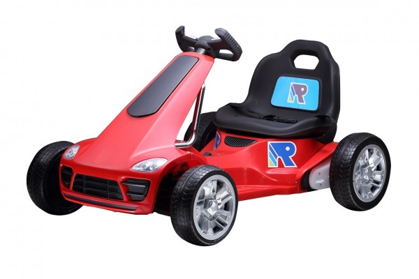 Kart electric pentru copii Trendmax rosu motoare 2x35W