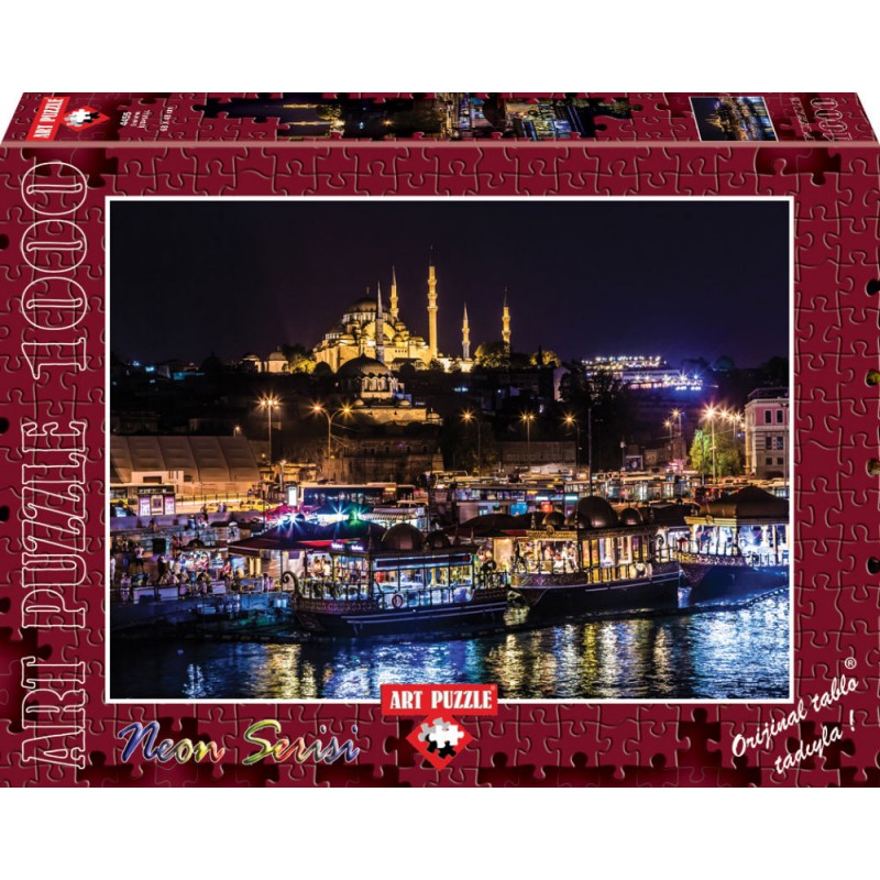 Puzzle 1000 piese - fosforescent EMINONU ISTANBUL