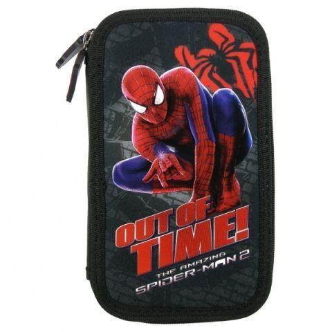 Penar scoala echipat dublu(2 compartimente) Baieti Out of Time Spiderman