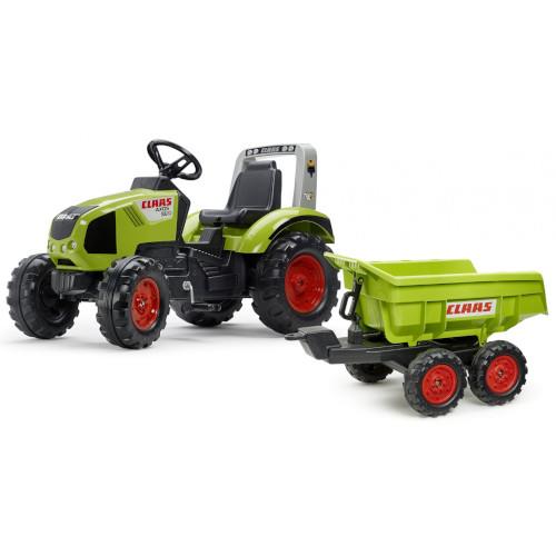 Tractor cu Pedale Claas Axos 330 cu Remorca Maxi