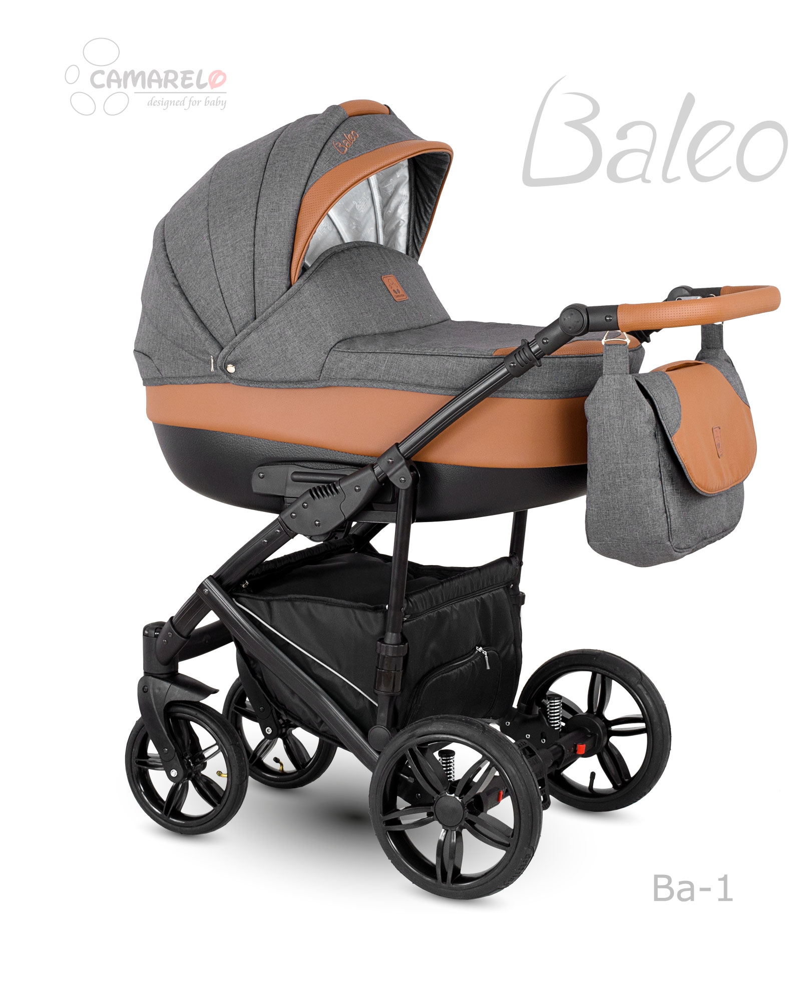 Carucior copii 2 in 1 BALEO 2019 CAMARELO Ba-1