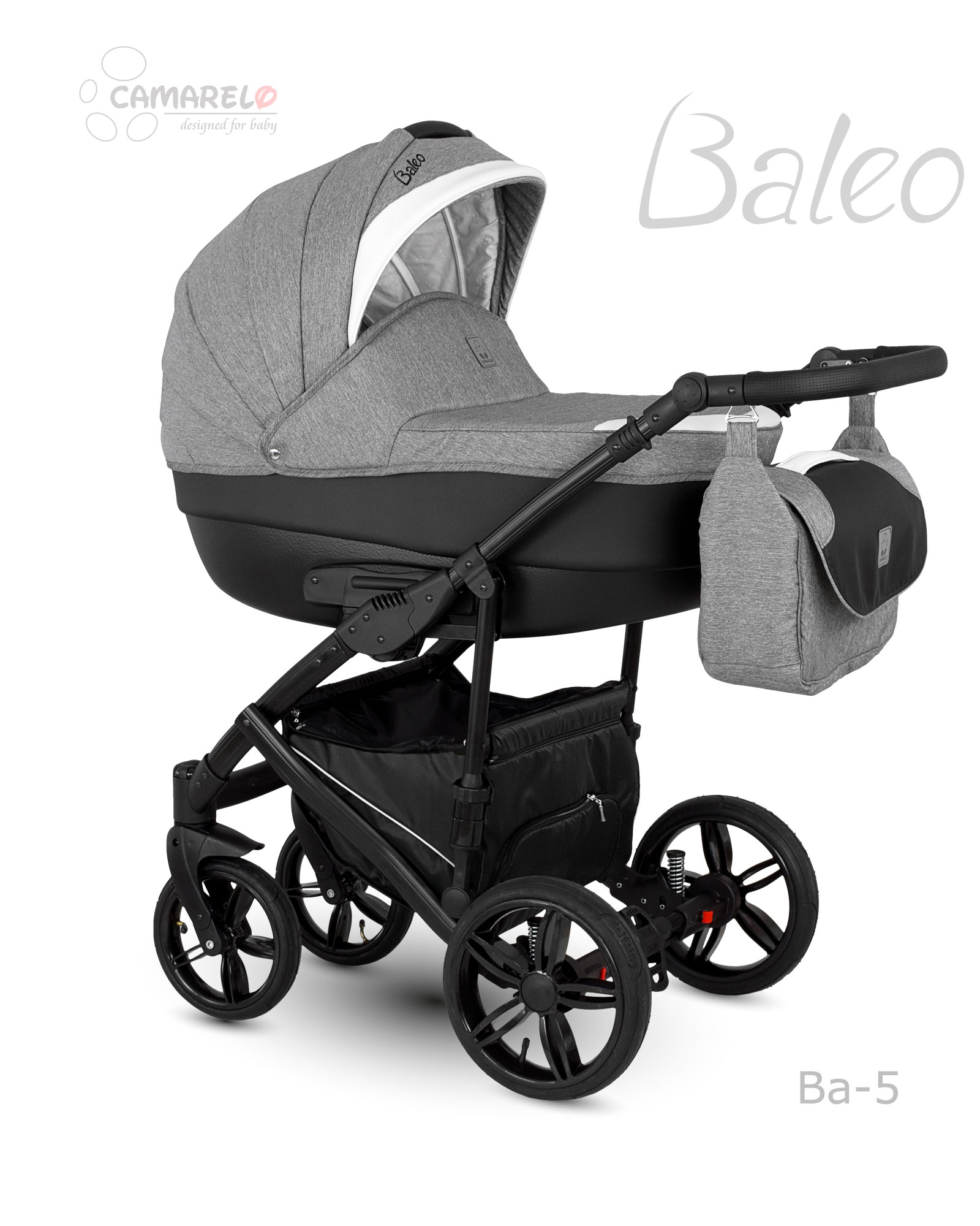 Carucior copii 2 in 1 BALEO 2019 CAMARELO Ba-5