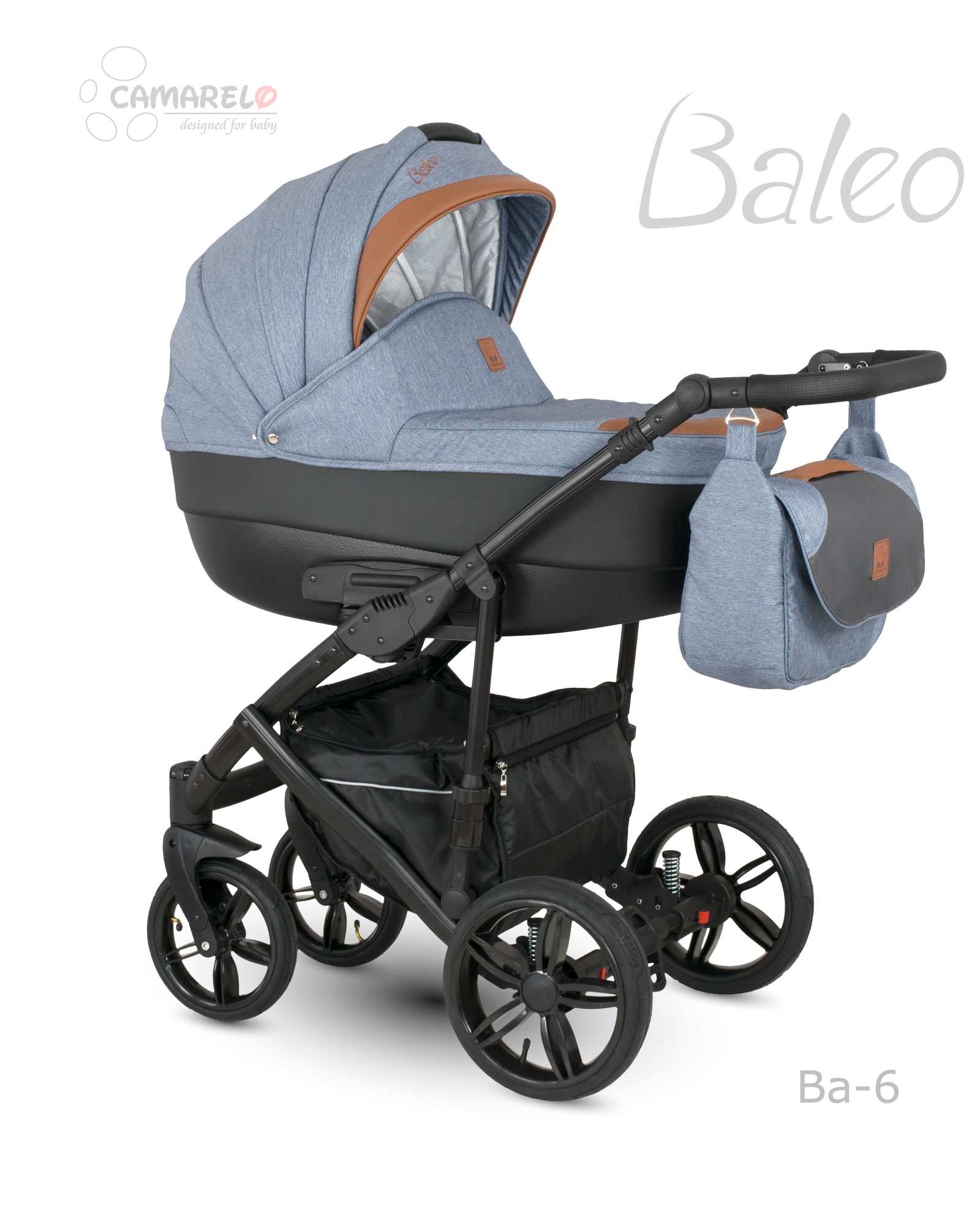 Carucior copii 2 in 1 BALEO 2019 CAMARELO Ba-6