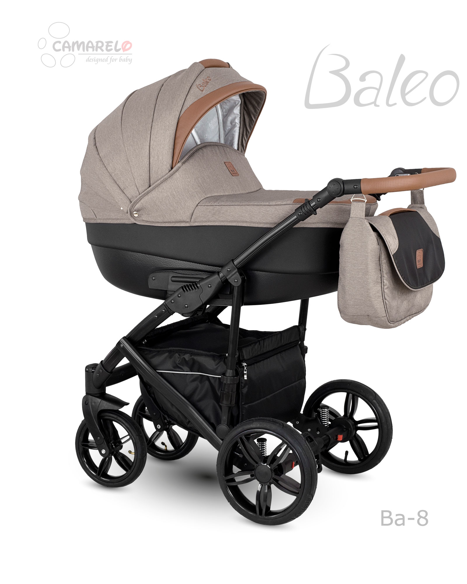 Carucior copii 2 in 1 BALEO 2019 CAMARELO Ba-8