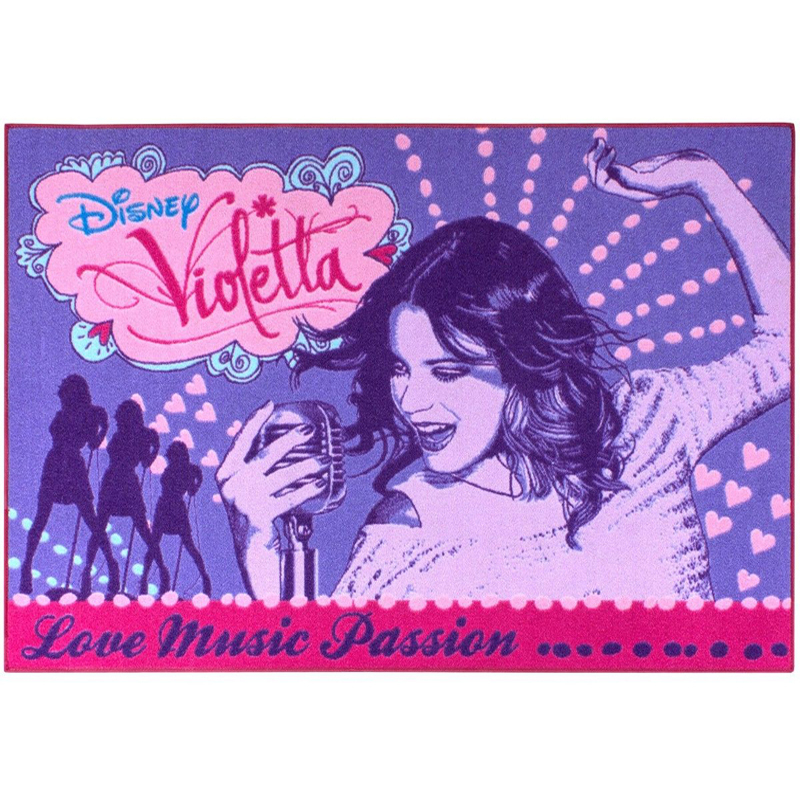 Covor camera copii Disney Violetta 95x133 cm Antiderapant