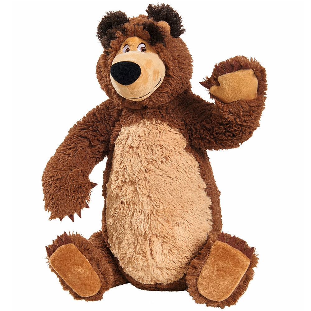 Jucarie de plus Simba Masha and the Bear, Bean Bag Bear 43 cm