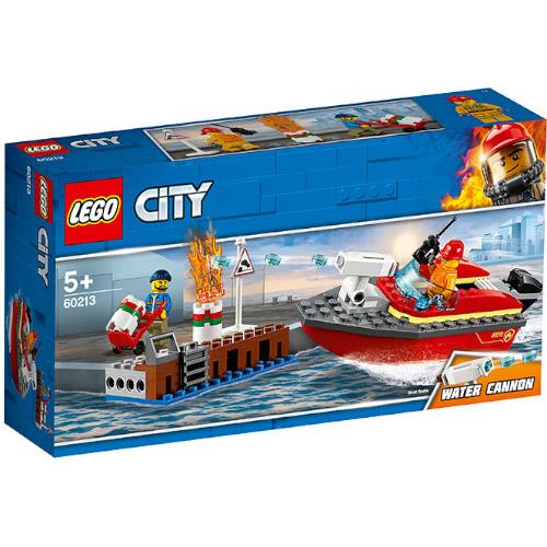 LEGO City Incendiul de la Docuri 60213