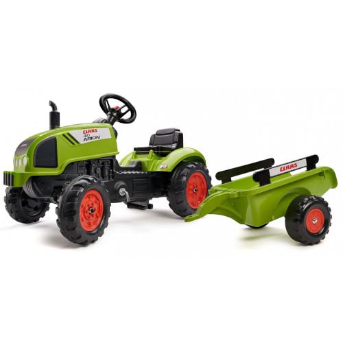 Tractor Claas Arion 410 cu Pedale si Remorca