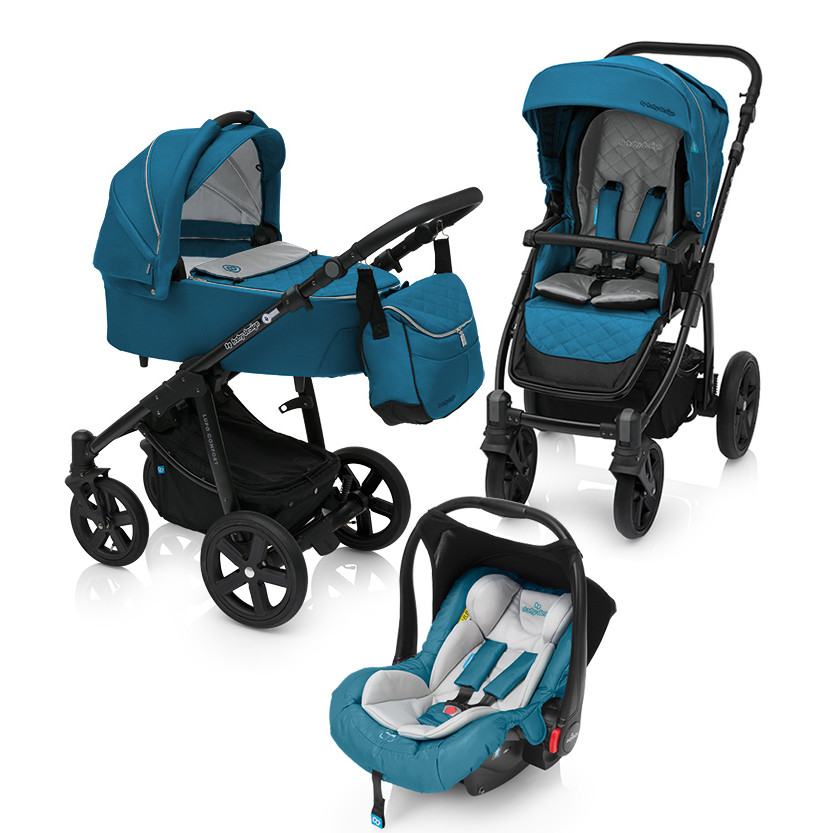 Baby Design Lupo Comfort 05 Turqouise 2018 - Carucior Multifunctional 3 in 1