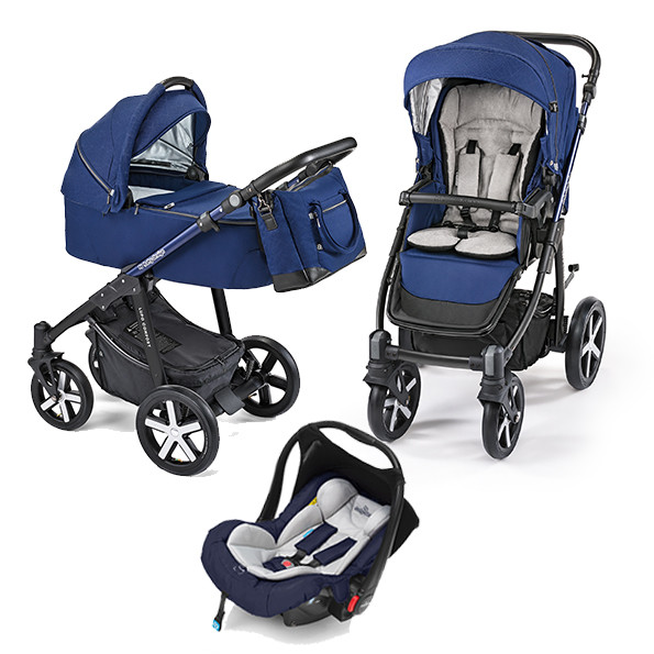 Baby Design Lupo Comfort Limited carucior multifunctional 3 in 1 - 13 Navy Blue 2019