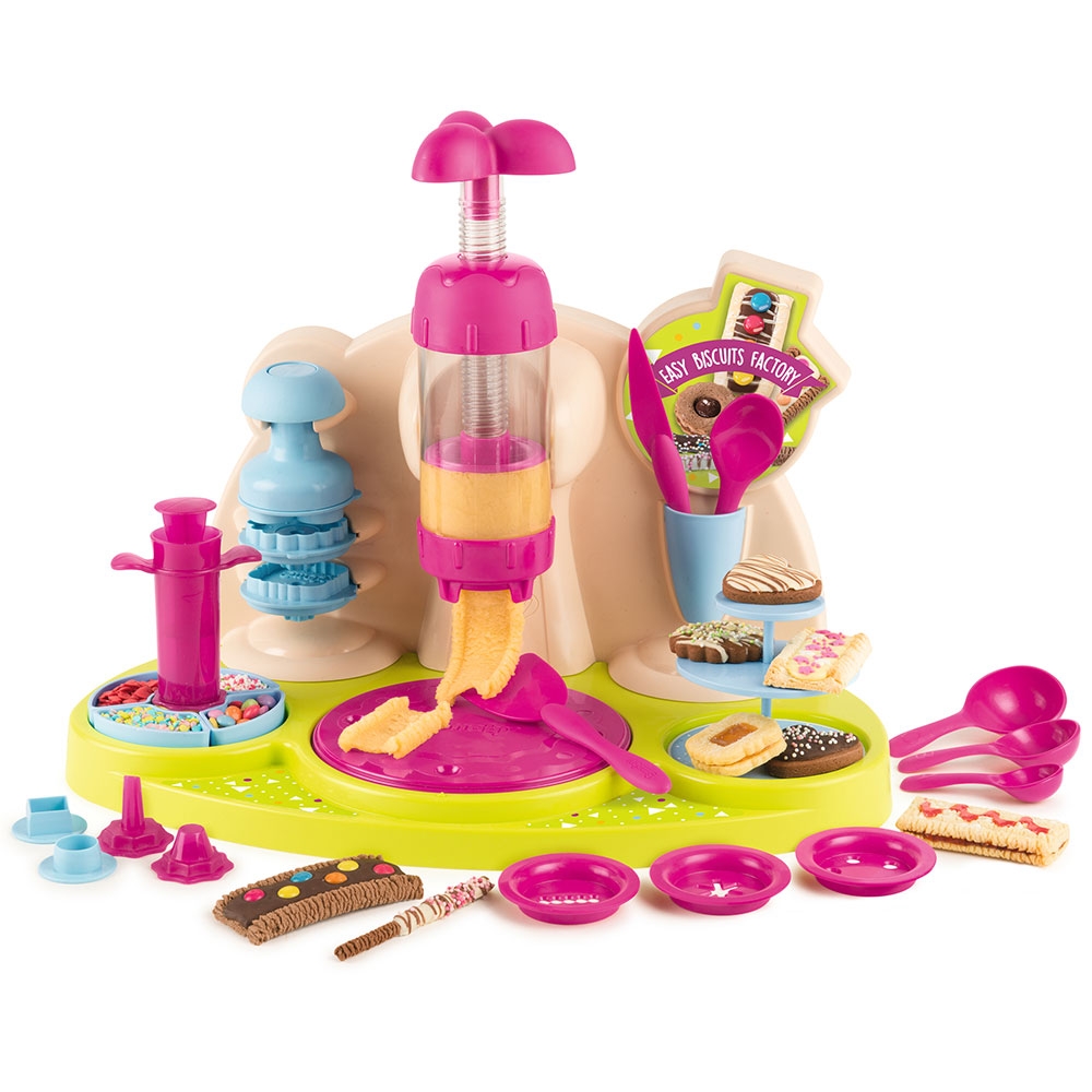 Jucarie Smoby Aparat pentru preparare biscuiti Chef Easy Biscuits Factory cu accesorii