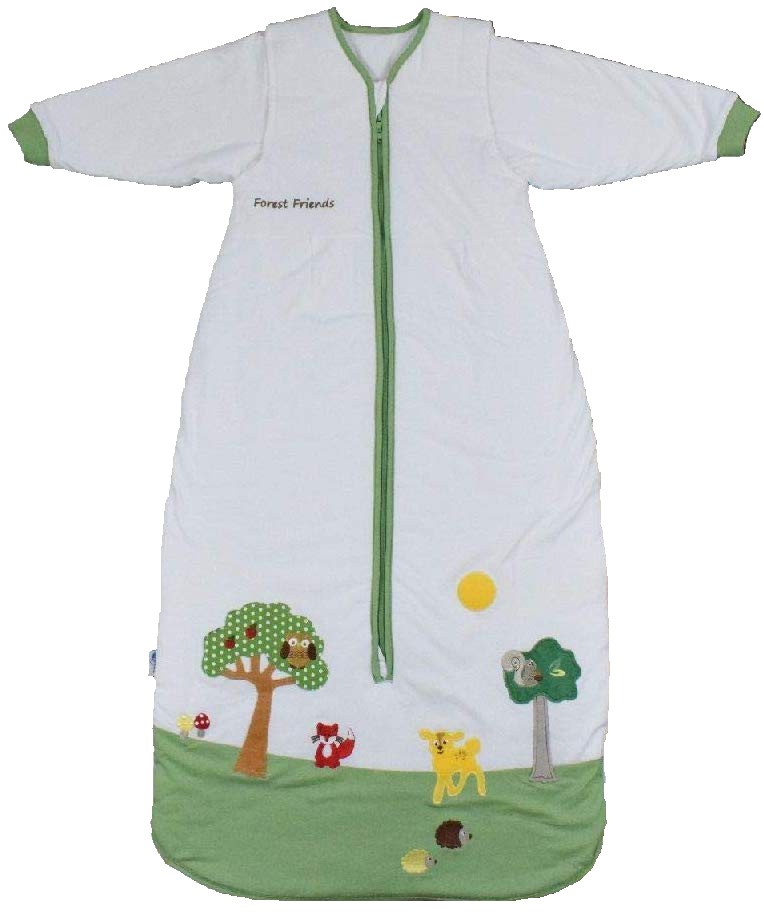 Sac de dormit cu maneca lunga detasabila Forest Friends 18-36 luni 2.5 Tog