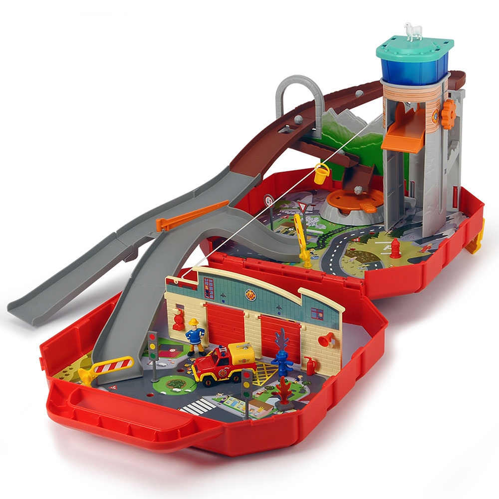 Pista de masini Dickie Toys Fireman Sam Ponty Pandy