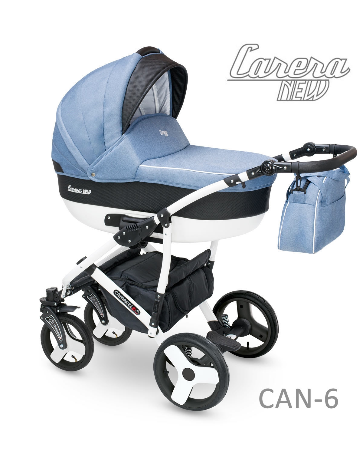 Carucior copii 2 in 1 Carera New Camarelo Can-6