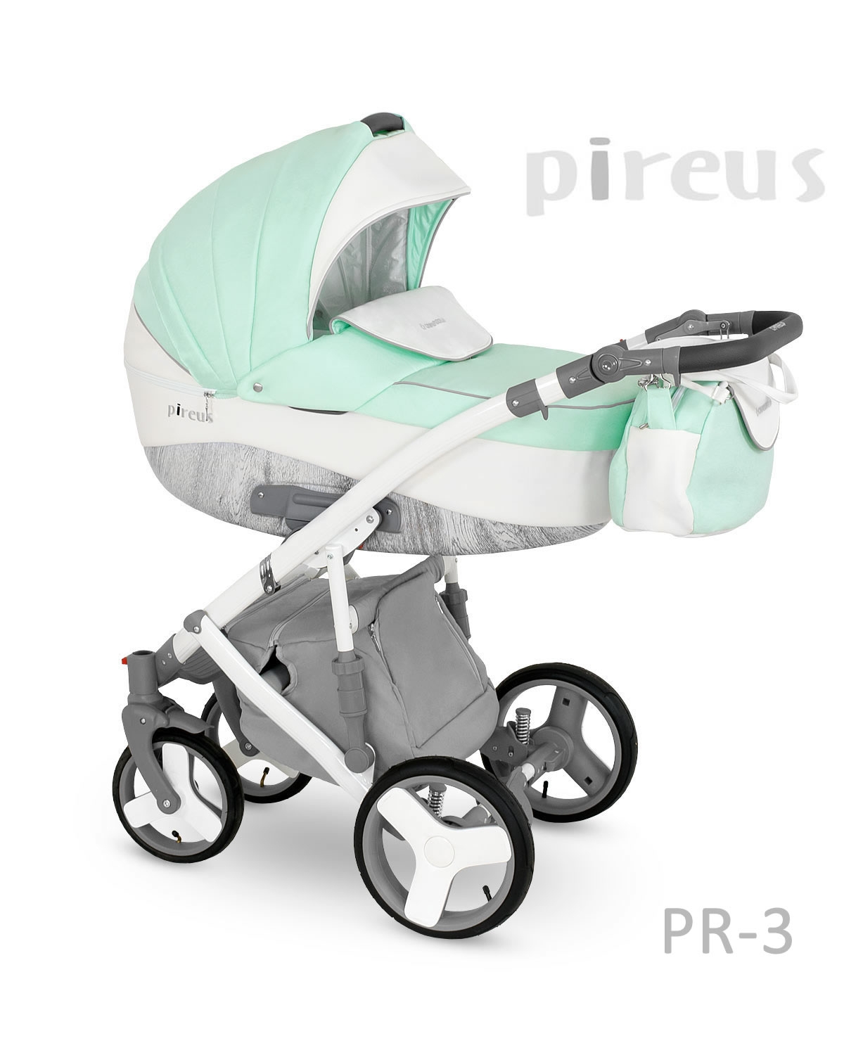 Carucior copii 2 in 1 Pireus Camarelo Pr-3