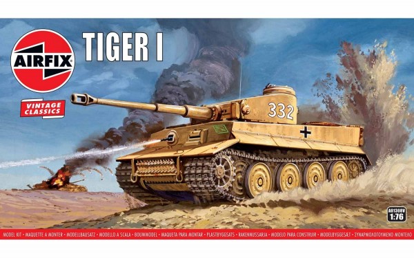 Kit constructie Airfix Tanc Tiger 1 1:76