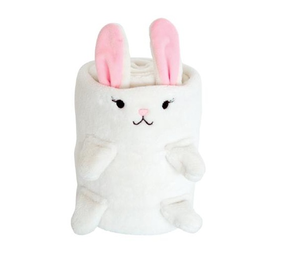 Paturica de plus 3D Rabbit cu cutie