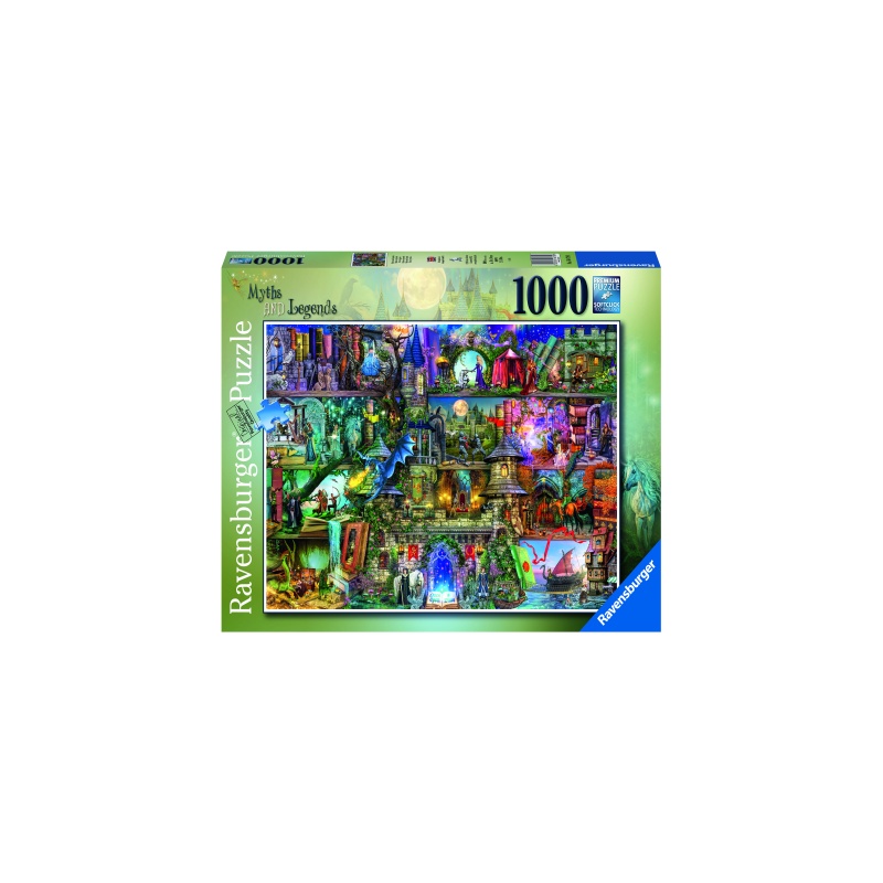 PUZZLE LEGENDE SI MITURI, 1000 PIESE