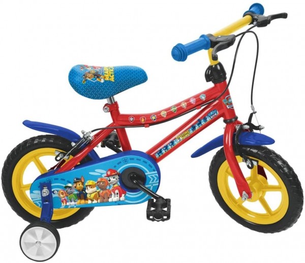 Bicicleta baieti Saica 7437 Paw Patrol roata 12 inch