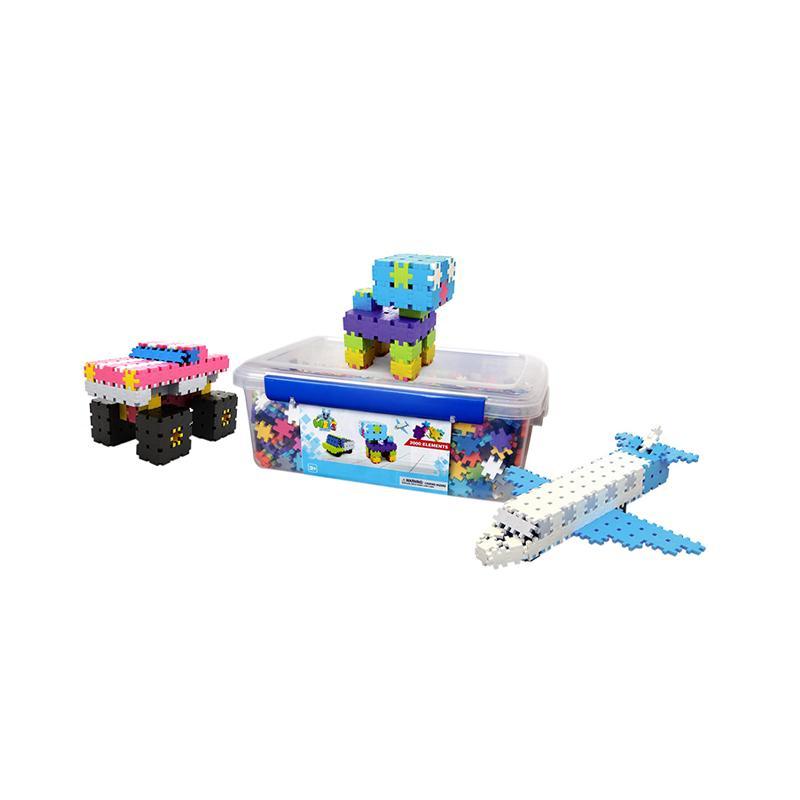 Set de constructie creativa Basic Edu 2000 piese, Meli