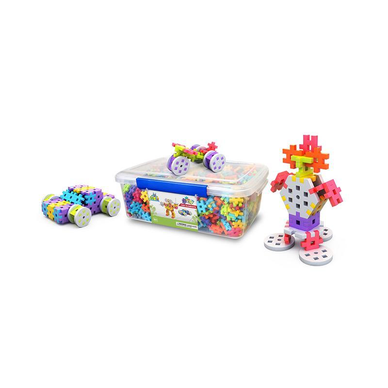 Set de constructie creativa Constructor Edu 1200 piese, Meli