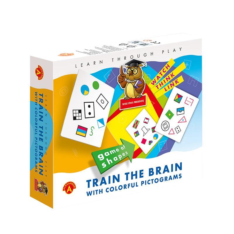 Joc educativ perceptie vizuala pictograme Train the Brain, Alexander Games