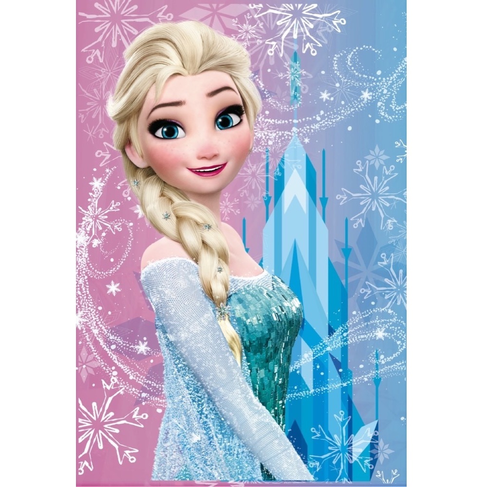 Paturica copii Frozen Elsa Star ST55885