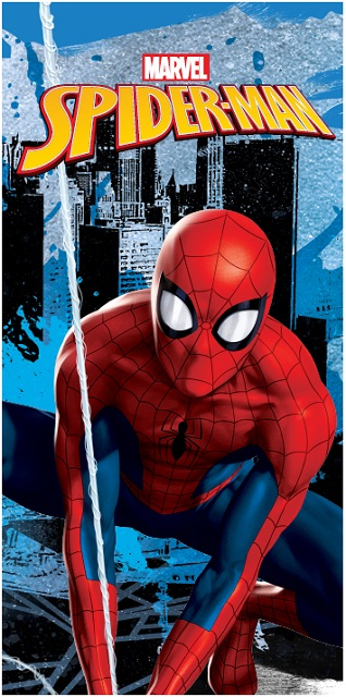 Prosop de baie sau plaja Spiderman, 70X 140CM