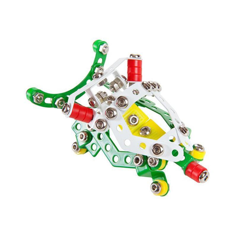 Set constructie 160 piese metalice Constructor Neon Explorator spatial, Alexander