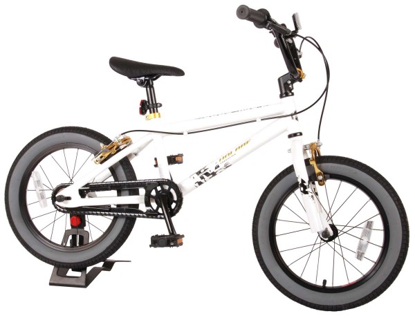 Bicicleta pentru copii Volare Freestyle Cool Rider 91646 16 inch alb