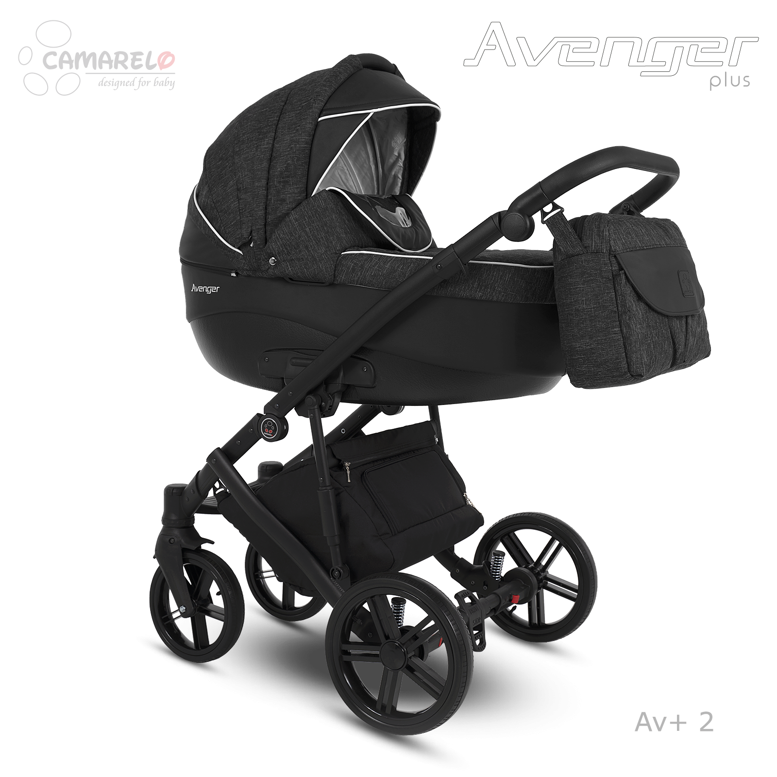 Carucior copii 2 in 1 Avenger Plus AV+2 Camarelo