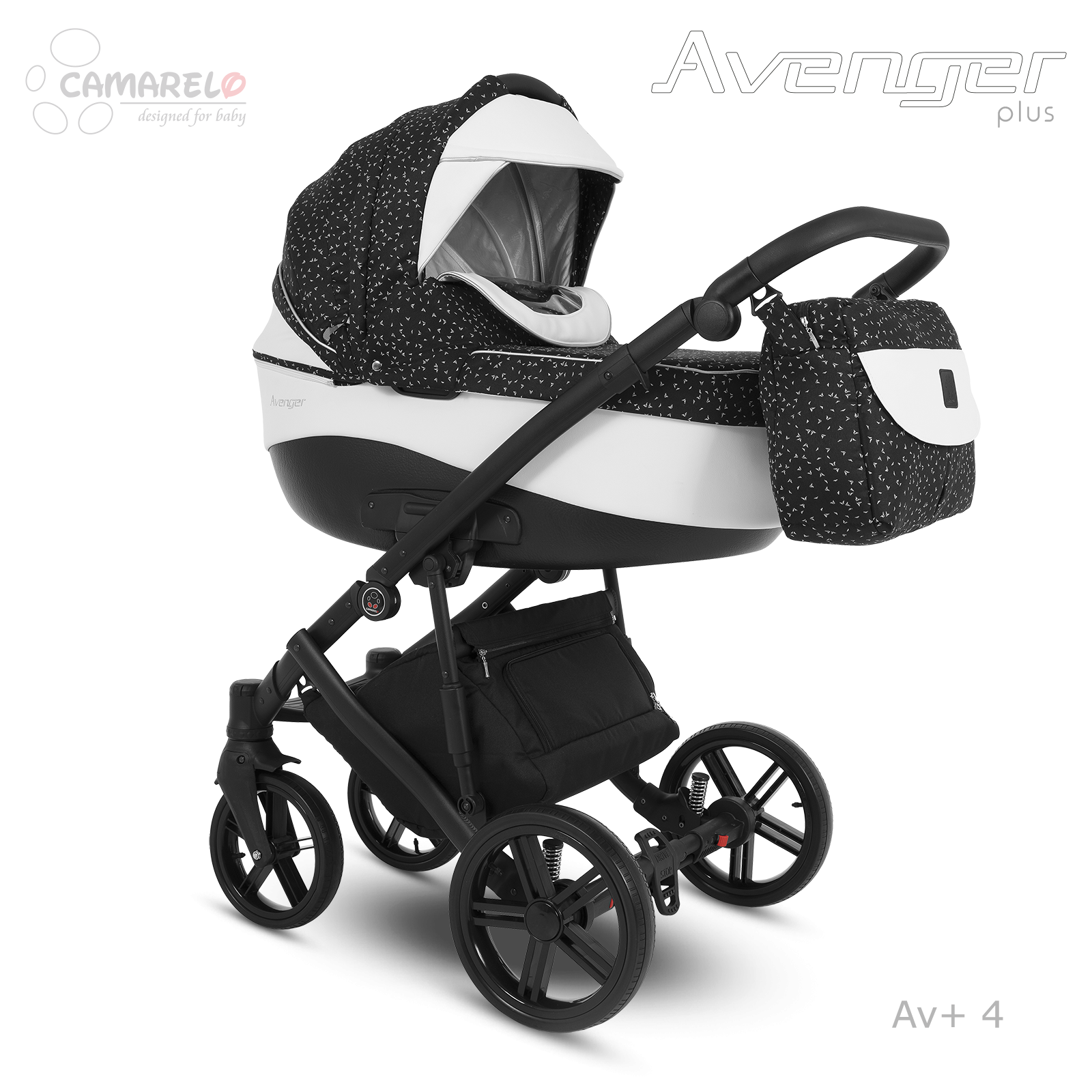 Carucior copii 2 in 1 Avenger Plus AV+4 Camarelo