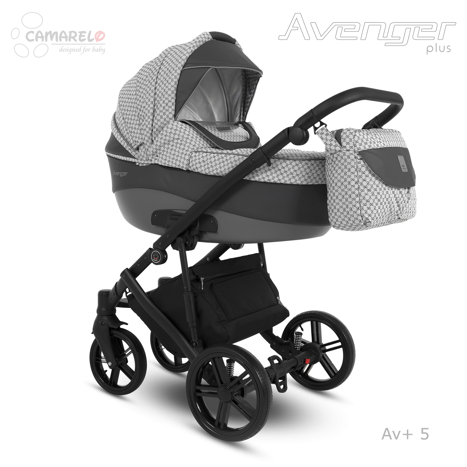 Carucior copii 2 in 1 Avenger Plus AV+5 Camarelo