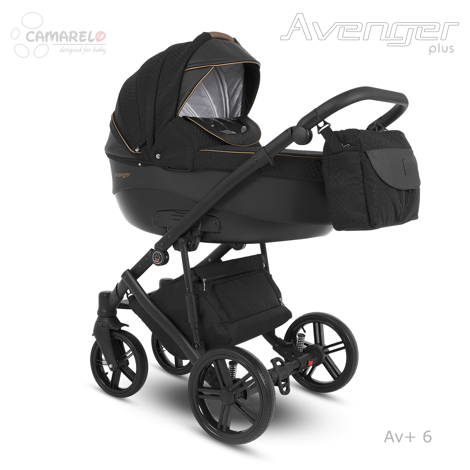 Carucior copii 3 in 1 Avenger Plus AV+6 Camarelo