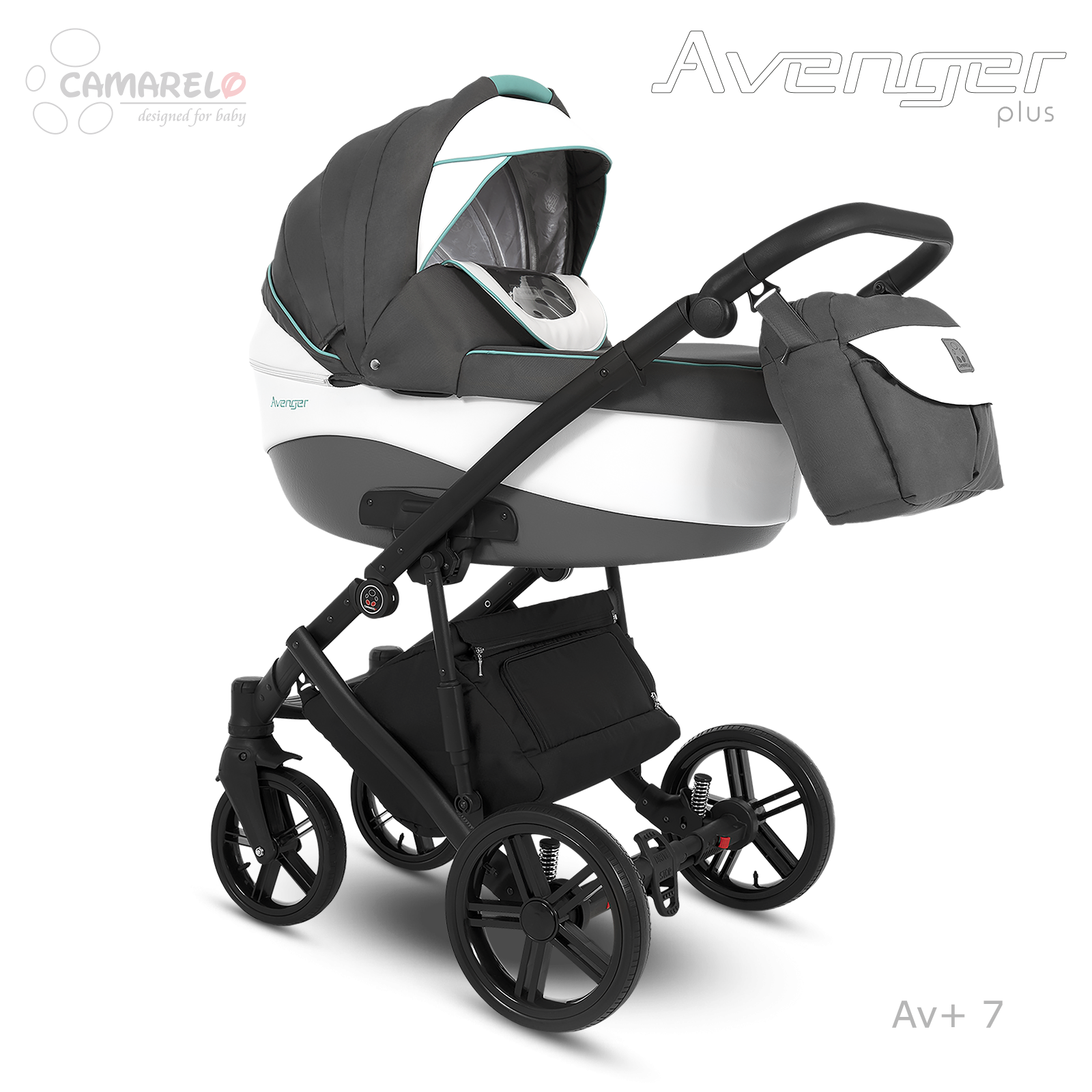 Carucior copii 2 in 1 Avenger Plus AV+7 Camarelo