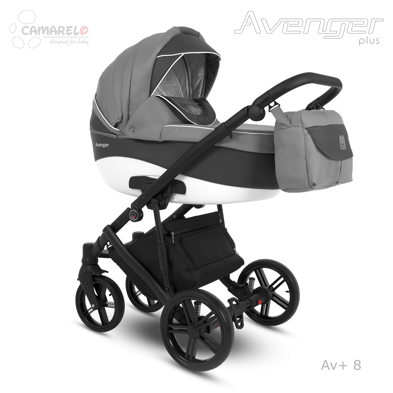 Carucior copii 2 in 1 Avenger Plus AV+8 Camarelo