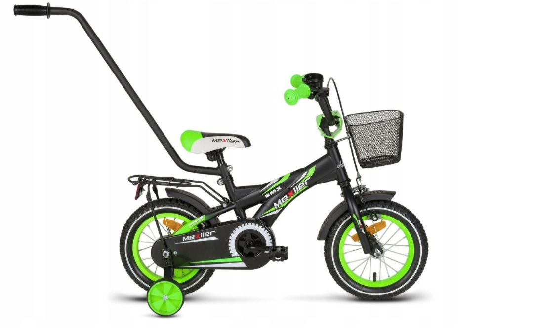 Bicicleta copii BMX 12 inch, Mexller, verde