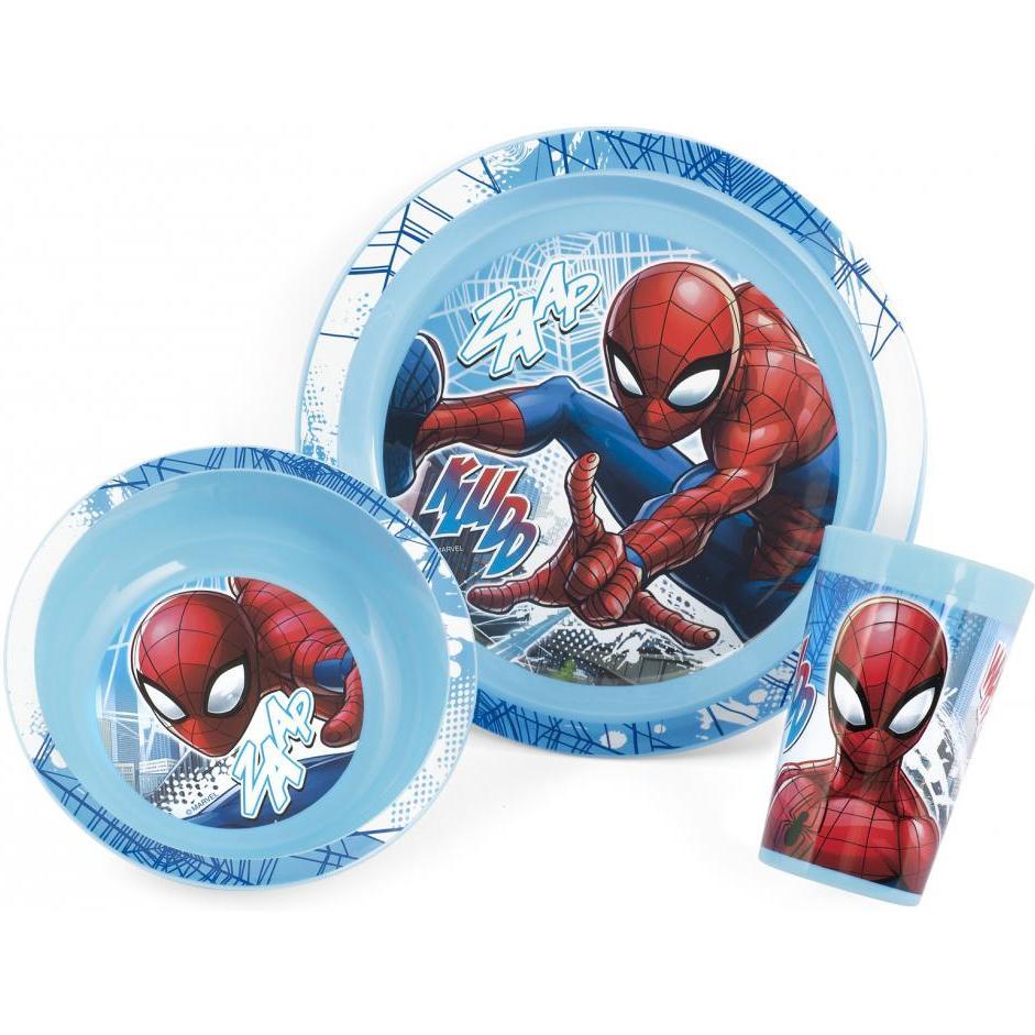 Set 3 piese Spider-Man Lulabi 8310400