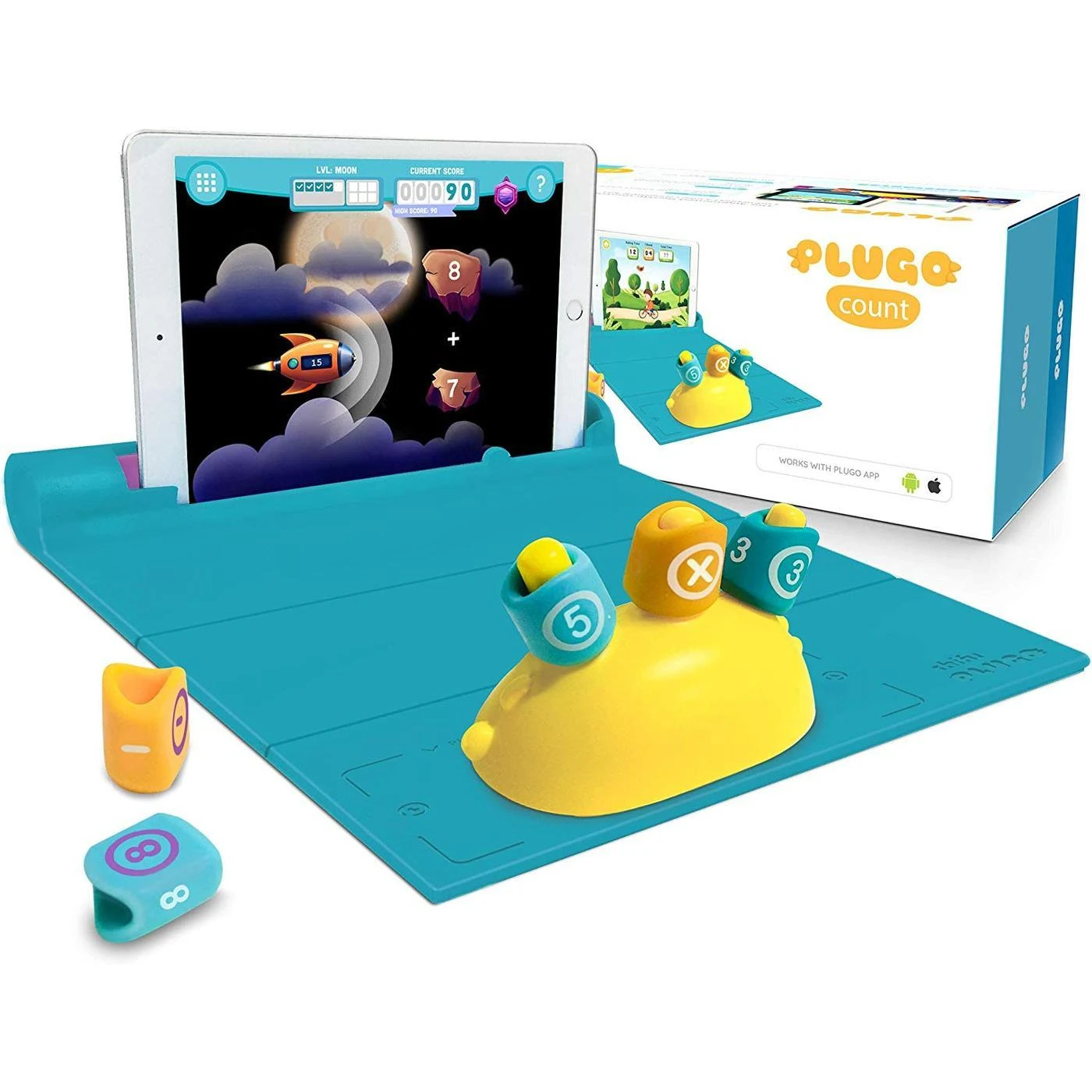 Jucarie educativa Matematica Plugo Count - Sistem interactiv bazat pe Realitate Augmentata Shifu Shifu020