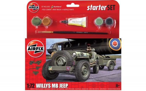 Kit constructie Airfix Jeep Willys MB