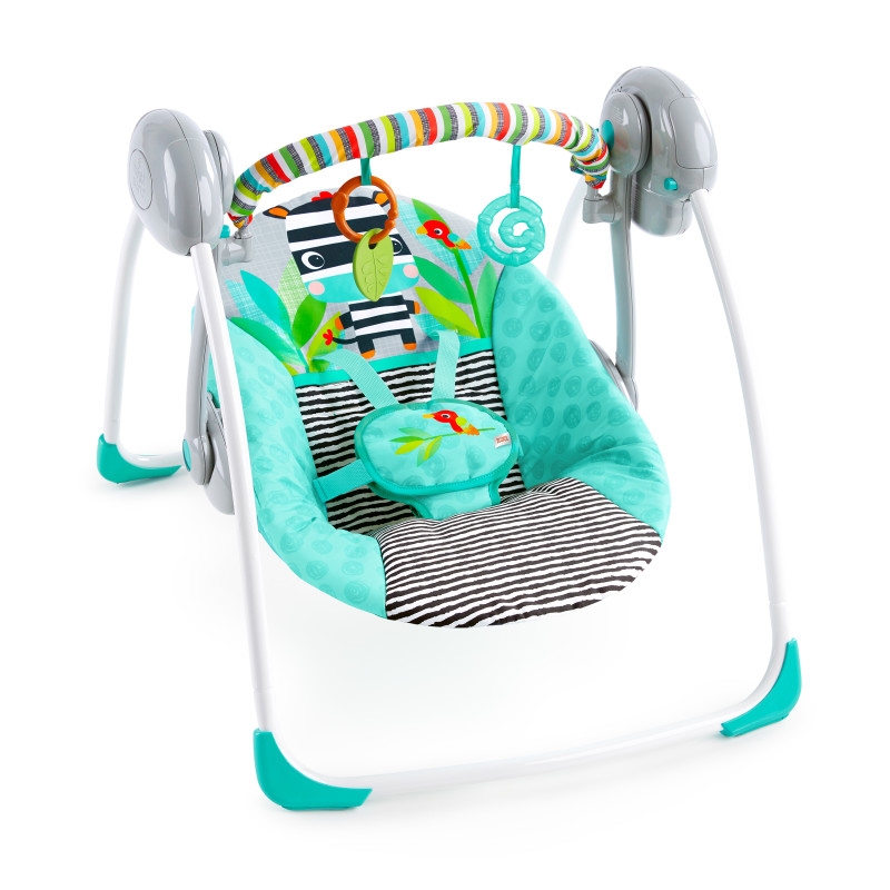 Bright Starts - Leagan portabil Swing Zig Zag Zebra